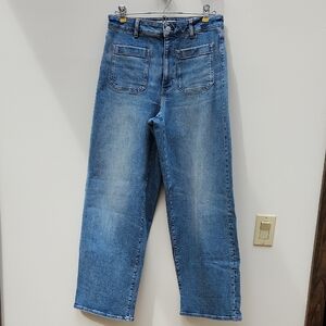 Madewell Curvy Emmett Wide Leg Jeans